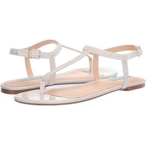 Blue By Betsey Johnson White Sandals